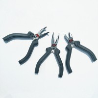 Mini Small Cutting Pliers Electric Wire Cable Side Snips Flush Pliers Cutters carbon steel 3 pieces Mini jewellery pliers set