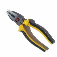 Hand tools multi tools Soft Grip Plastic Handle black finished  American type Combination Plier