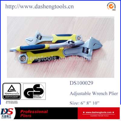 Europe type PVC Handle Adjustable spanner wrench