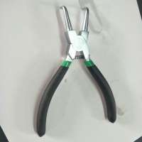 Pearl Nickel Plated external straight circlip plier