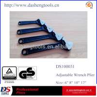 America type black plated Adjustable wrench