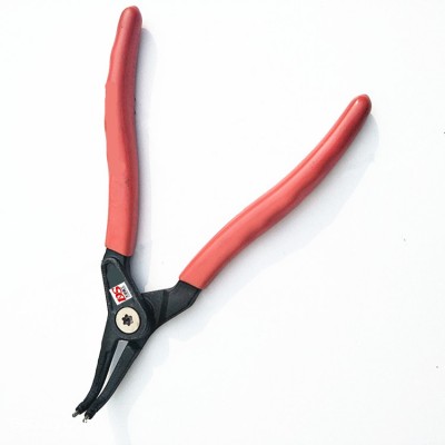 Plier manufacturer with dipped handle bent Circlip Pliers